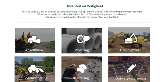 Pdejong website