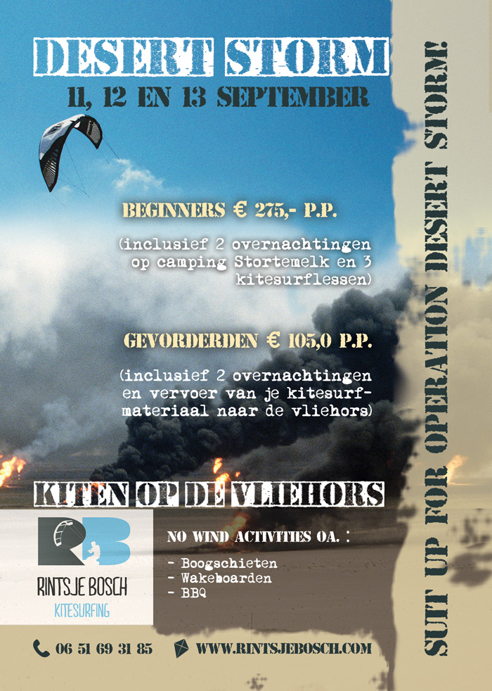 Desert storm flyer rintsje bosch