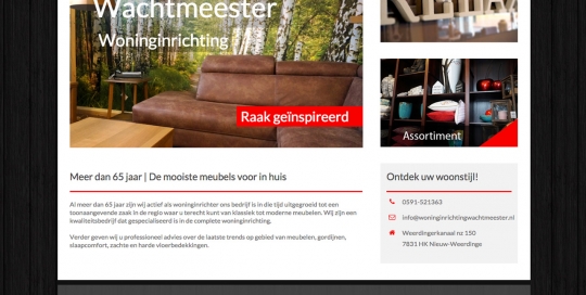 woninginrichting wachtmeester