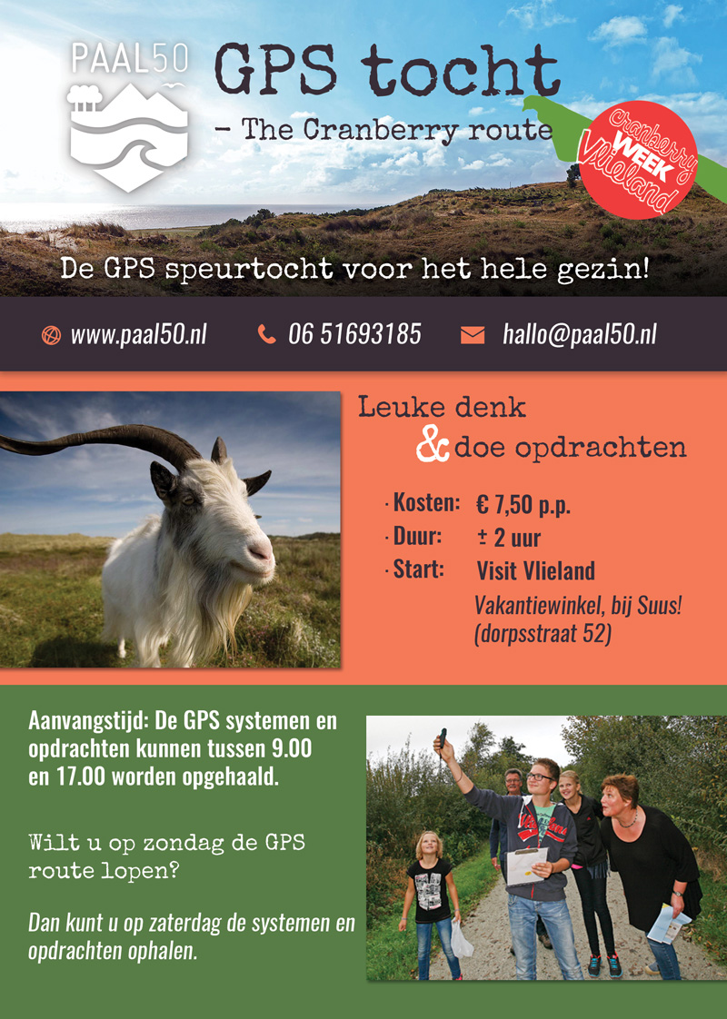 flyer gps tocht paal50