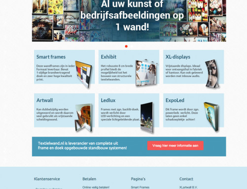 Webshop textielwand.nl